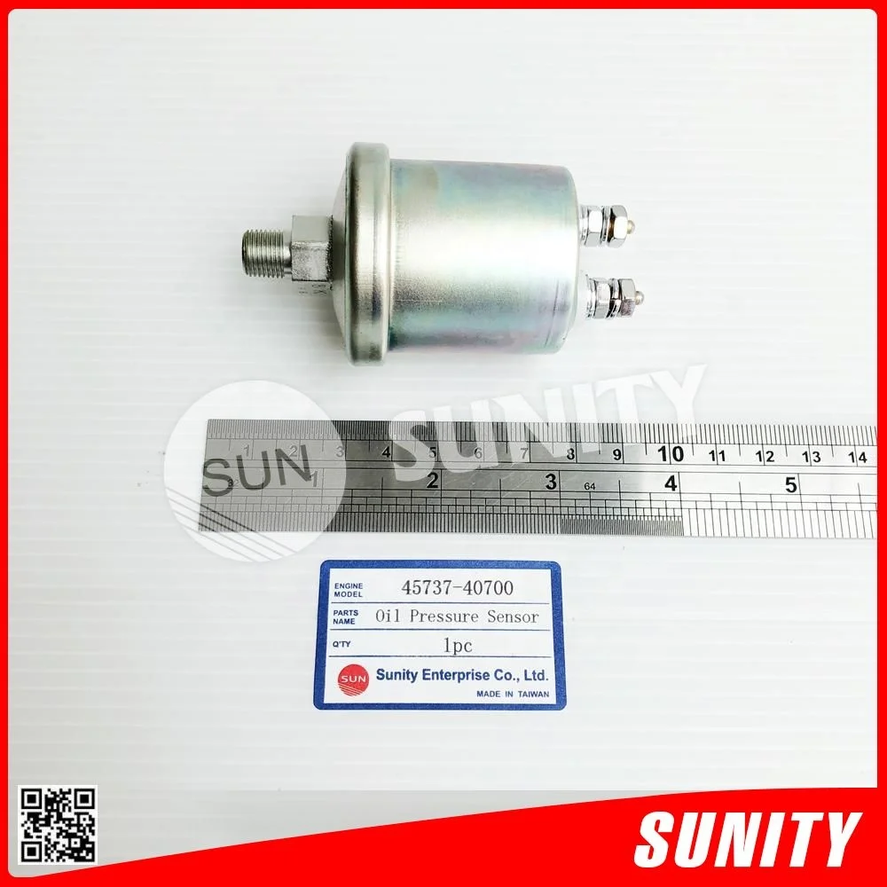 TAIWAN SUNITY original S12N OIL Pressure Sensor OEM 45737-40700 for Mitsubishi diesel engine