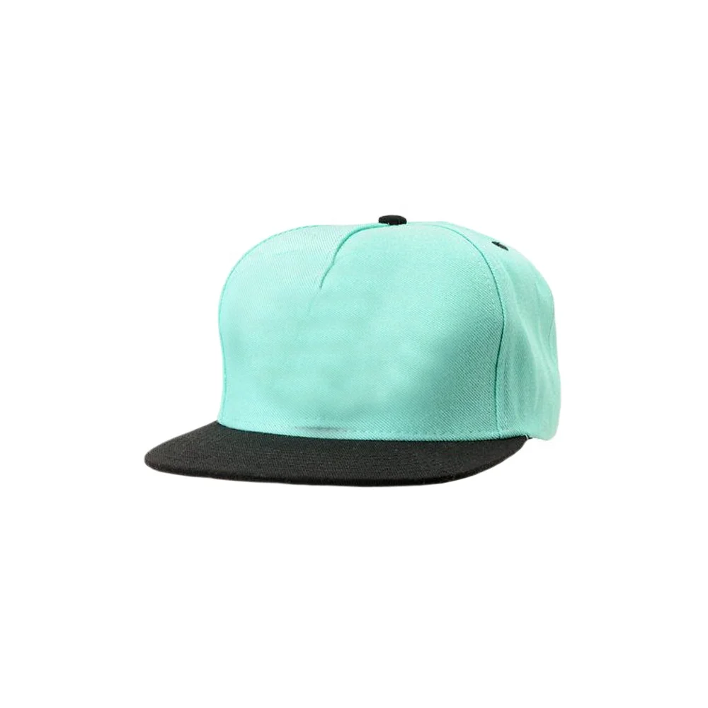 Factory Wholesale OEM ODM 6 Panel Flat Bill Snap Back Hip Hop Hat Custom 3D Embroidery Logo Snapback Cap