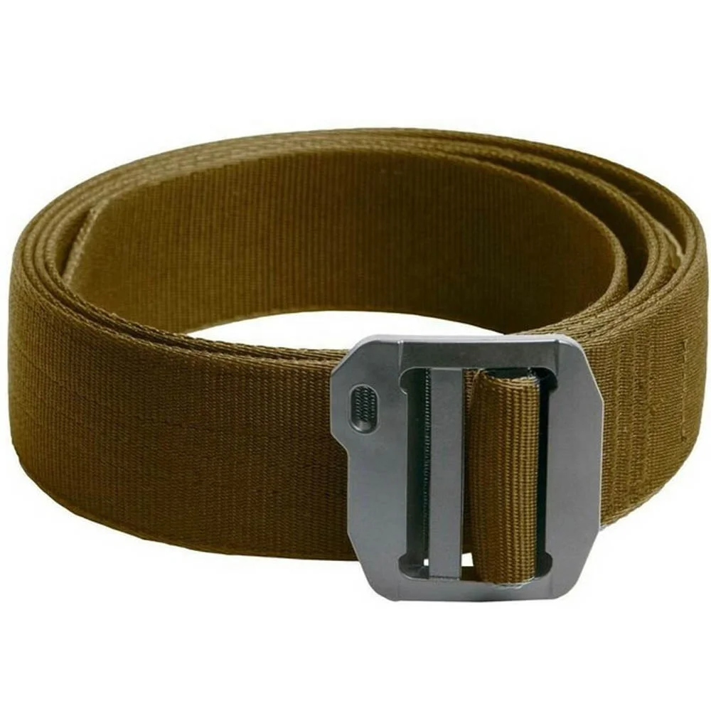 New Design Strap Tactical Rubber Elastic Pure Nylon Waist Magnet Buckle Belt Men Logo Style Outdoor USA