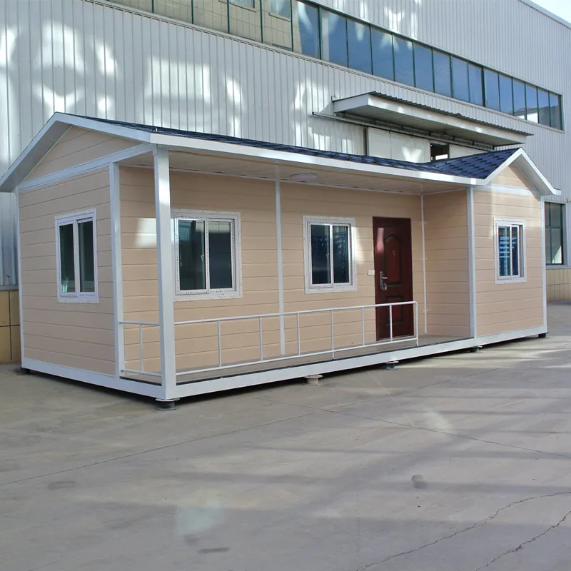 Fast Build modular prefabricated homes prefab light steel structure frame import tiny house sentry box portable public toilet