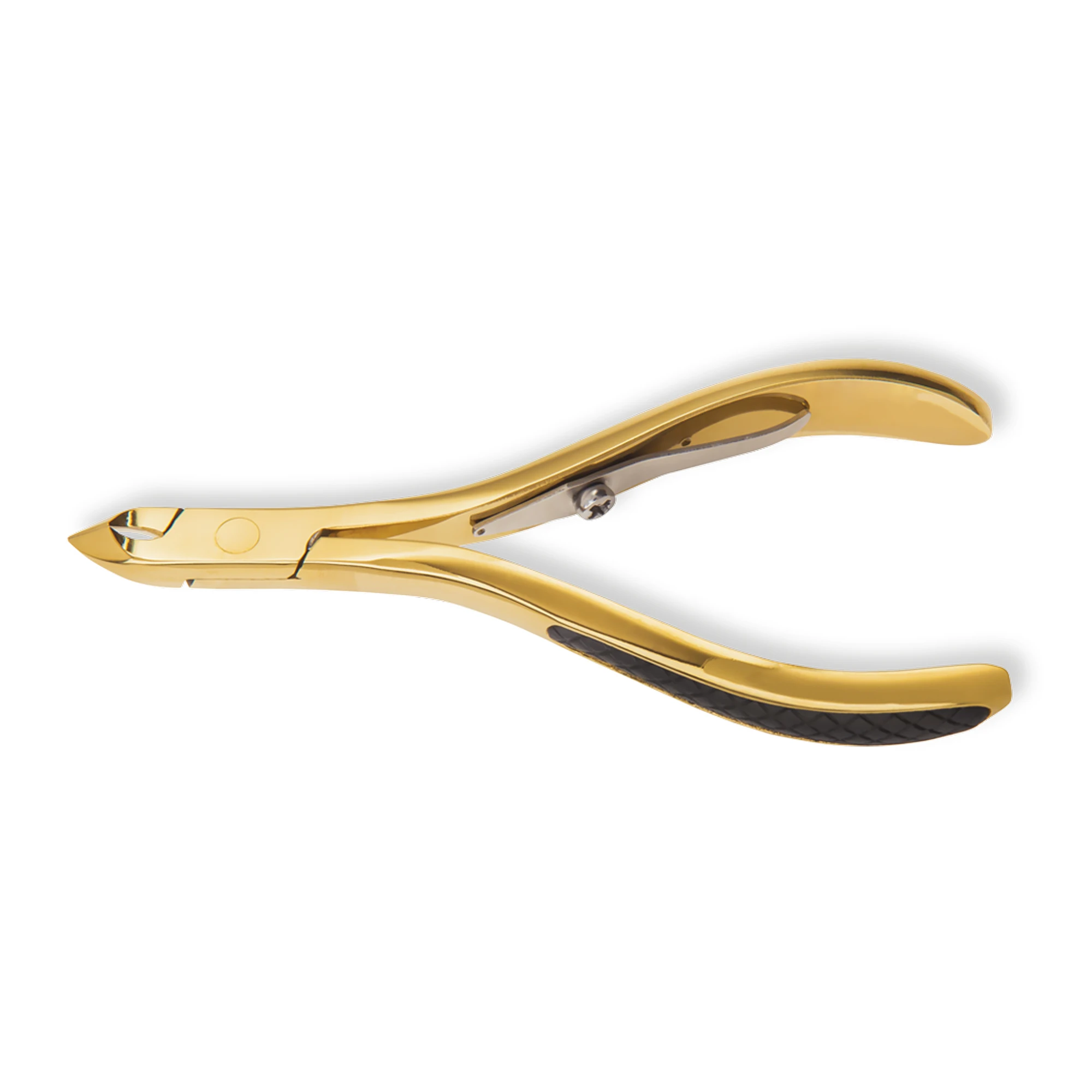 Nail Cutting Clipper Pedicure Manicure Cutter Clip Kit Hot Gold Color Locking Nail Cutter Nipper Set