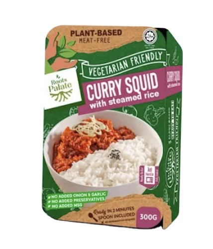 Best Selling Malaysia Best Choice Convenient Preparation  Curry Squid suitable for Vegetarians