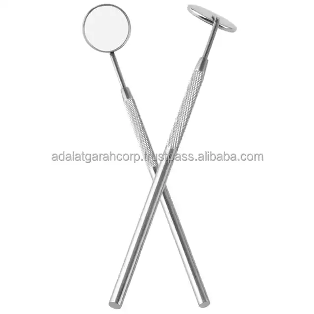 
Hot sell dental instruments Long dentist mouth mirror stainless steel 