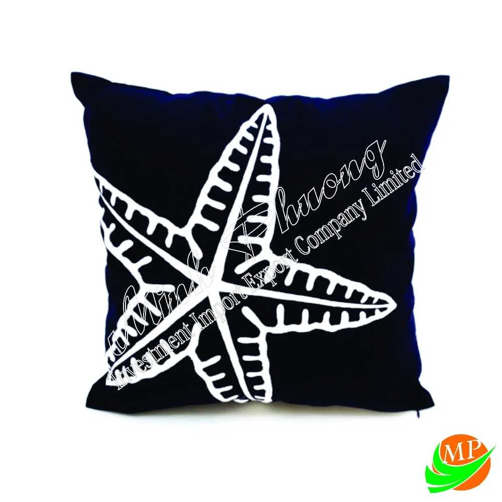 High Quality Hand-Embroidered Cushions Cotton Fabric Made in Vietnam Hand-Made Skillfully