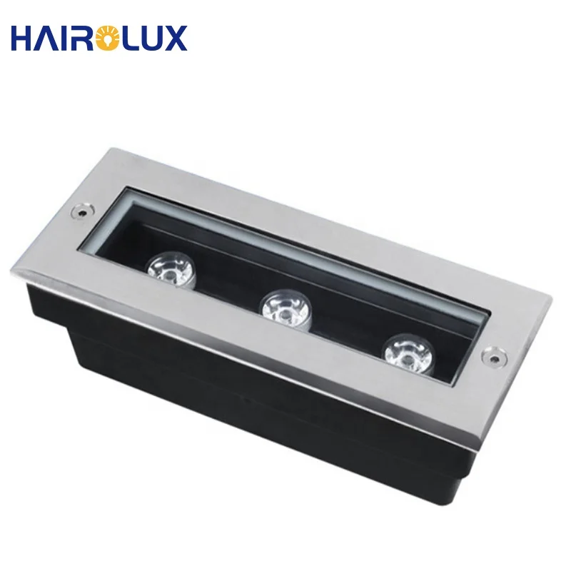 DC24V/AC85-265V RGB  waterproof  stainless steel cover 3w 5w 9w 12w 18w 24w LED floor recessed light