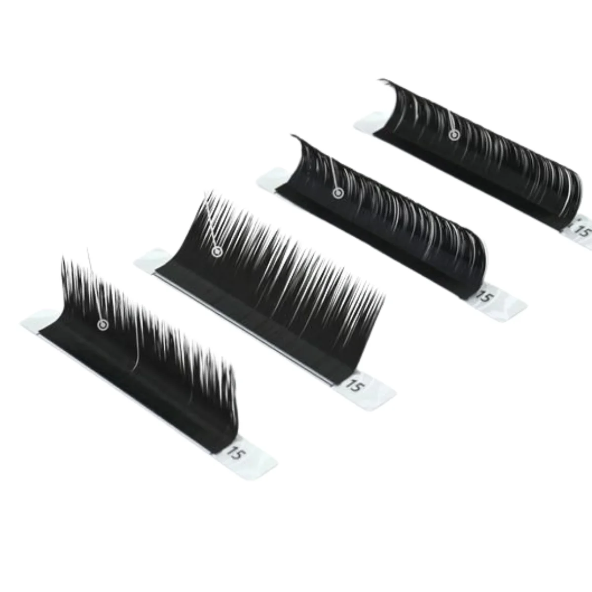 Discover Cluster Fans Model Number Black Synthetic Artificial Eyelashes Wholesale Soft Silk Imitation Material False Eyelash