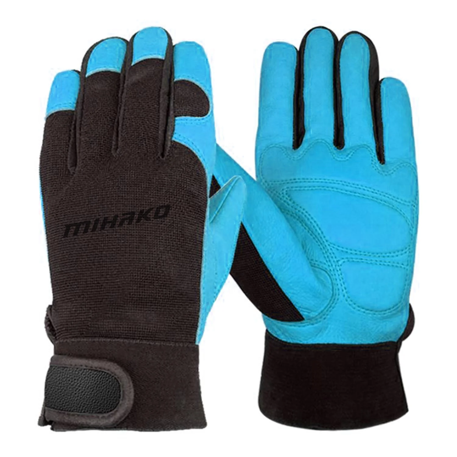 Ударопрочные резиновые защитные перчатки оптовая продажа противорезные механические рабочие для строительства ударопрочные