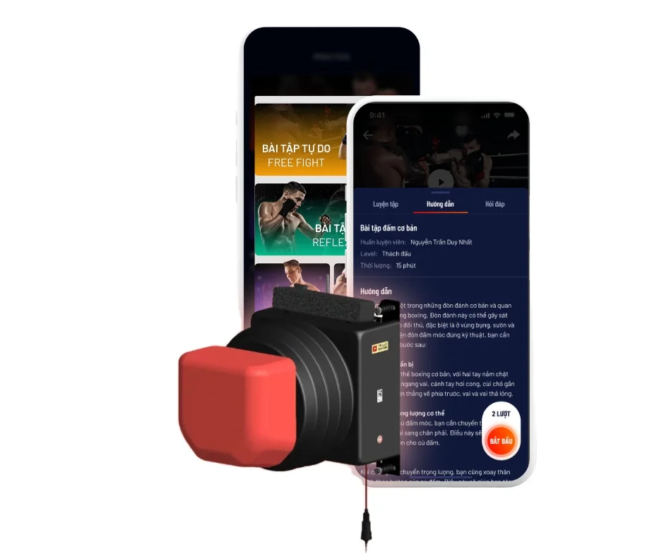 Sharper skills with boxing gym equipment: exercises to improve mental mastery, convenient music rhythm system