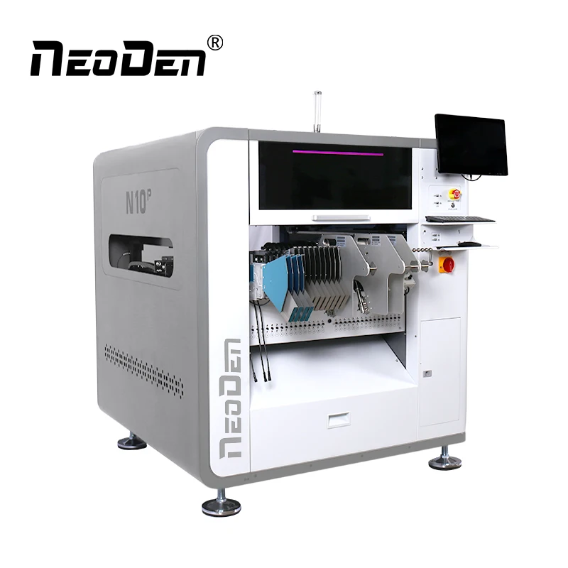 NeoDen N10P Pick Place Machine SMT Automatic High-Speed Assembly Production Line PCB Manufacturing Electronics Machinery