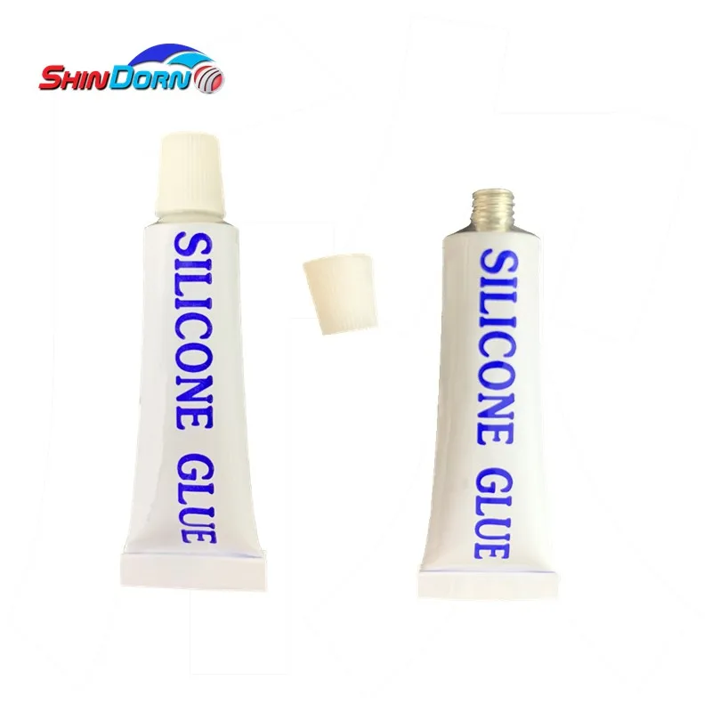 7 gram Clear adhesive silicone glue for ABS plastic and hard plastic