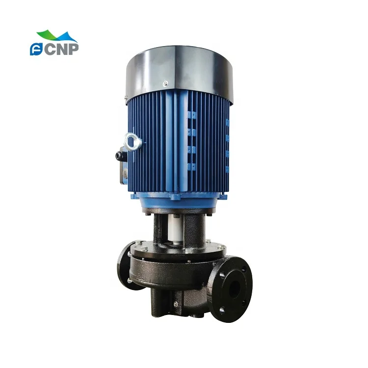 CNP 60HZ 2hp 15hp TD32 Series Vertical Single Stage Inline Circulation Industrial Electric Booster Pump