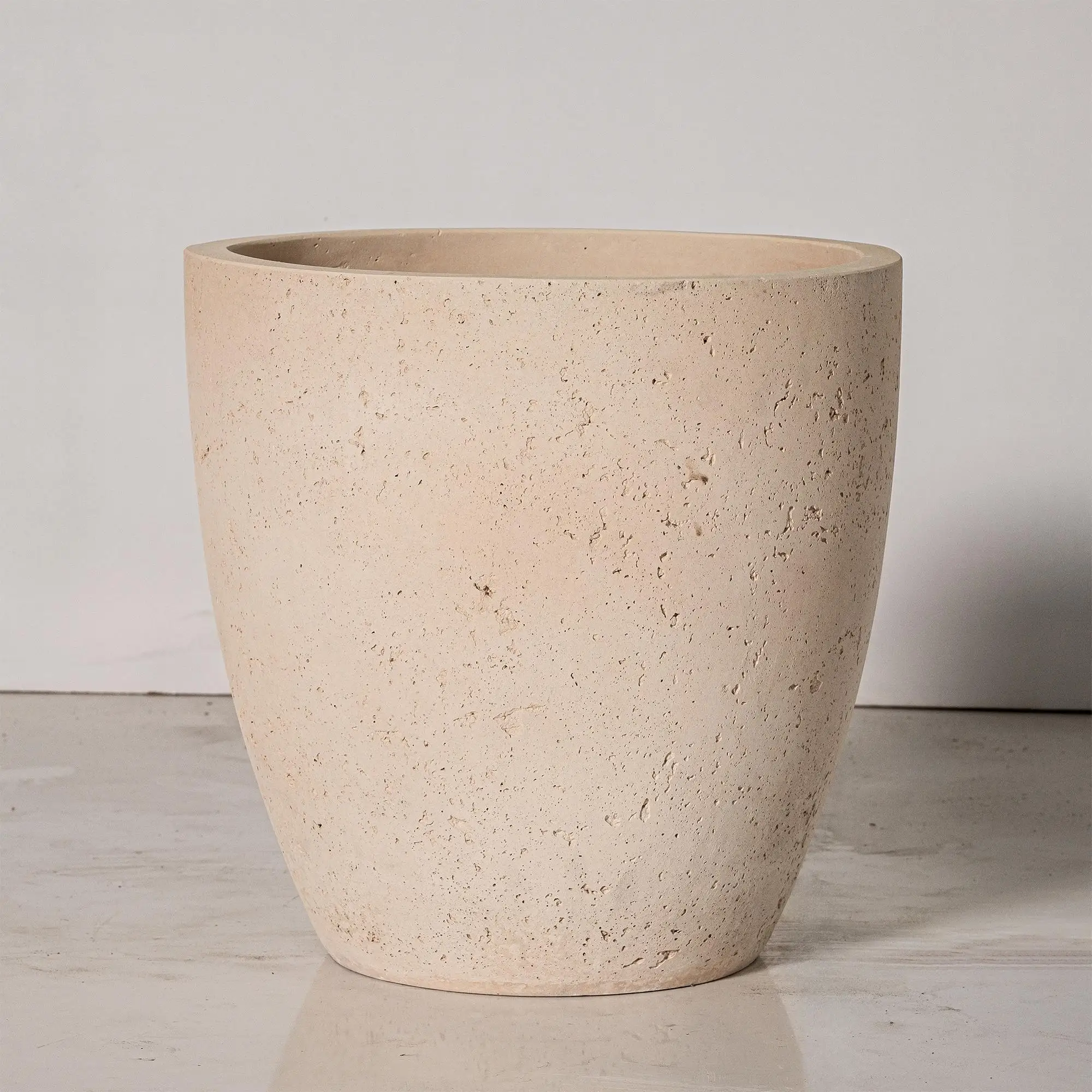 large planters for outdoor plants, home & garden flower pot frp planters , custom Outdoor Fiber Clay Cement Garden Pots