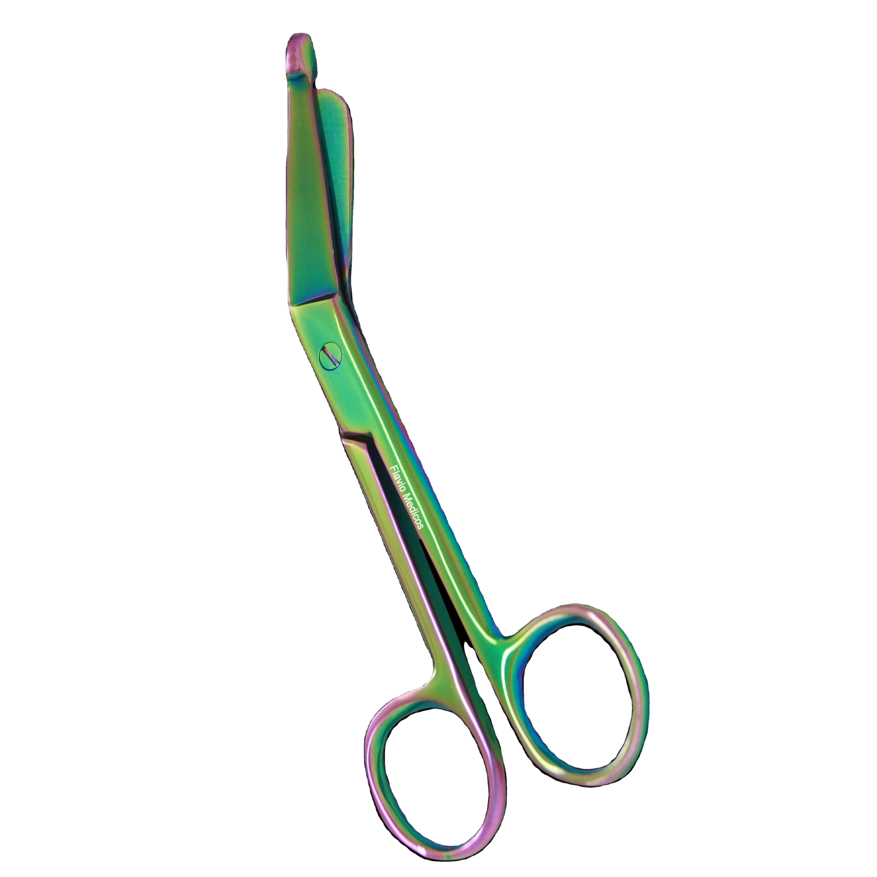 Lister Bandage Scissors Multi Color Rainbow & Nursing Bandage Stainless Steel Surgical Instruments