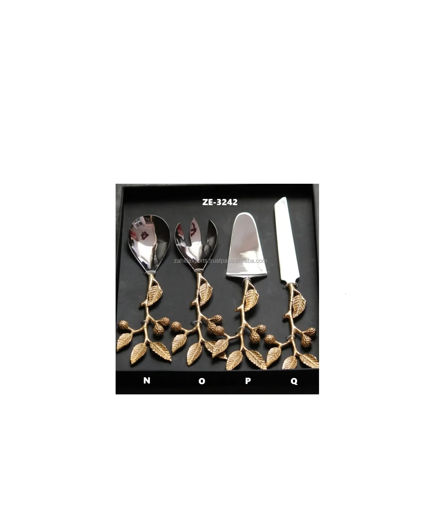 Elegant Kitchen Utensils Cutlery Designer Flatware Set Sophisticated Silverware Collection Glamorous Dining Experience