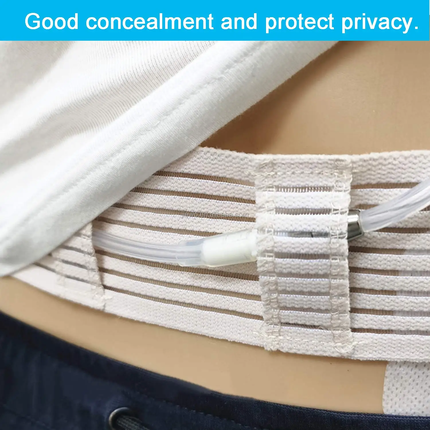 Breathable Peritoneal Dialysis Belt Secure Dialysis Line Hospital Dialysis brace