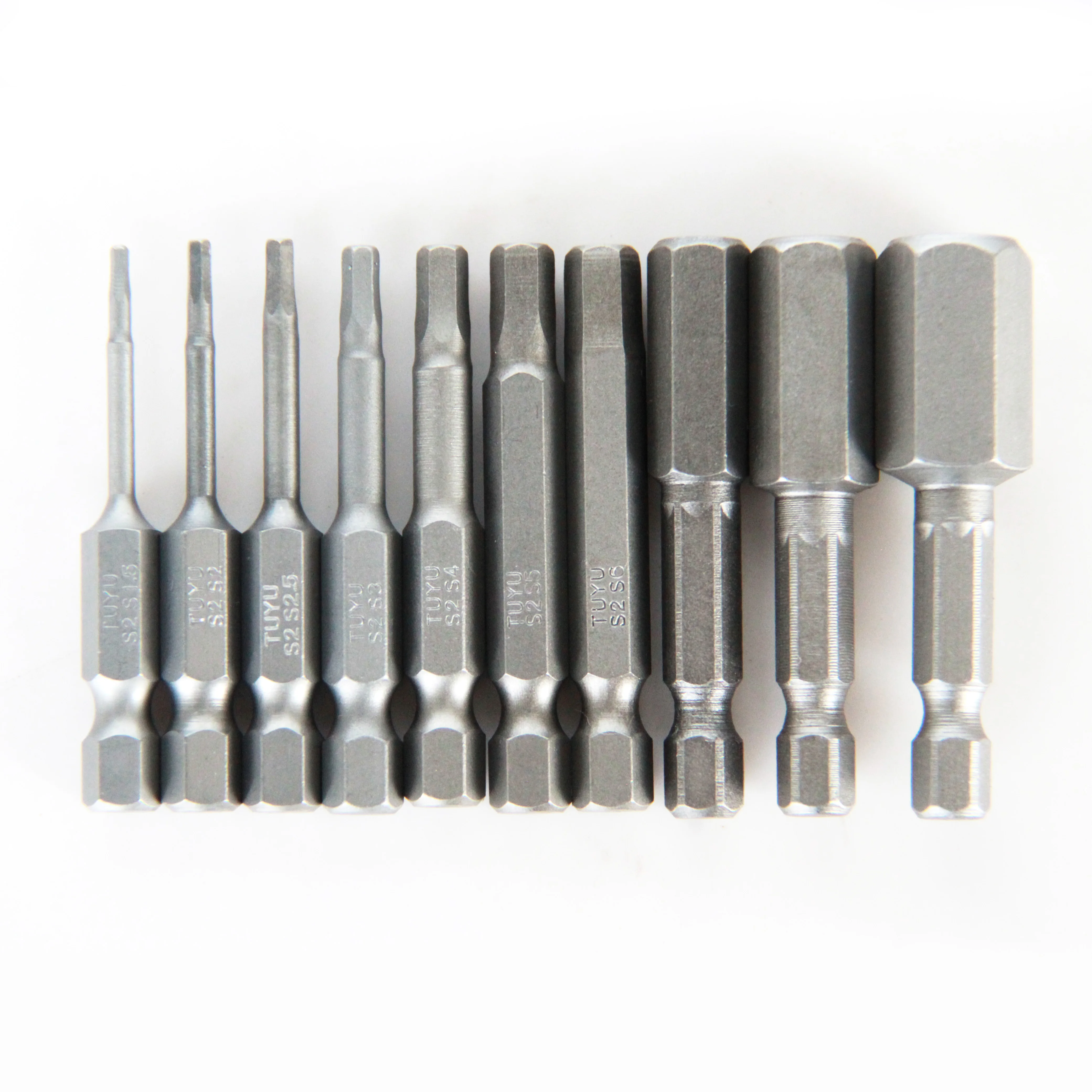 Hex Head Allen Wrench Drill Bit Set 50-300mm length