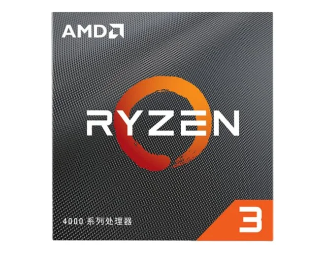 High quality for AMD R5 4500 CPU Processor 3.26GHz 65W 12NM Socket AM4