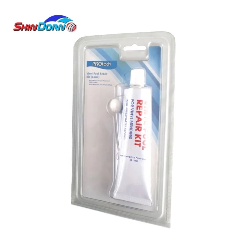 Heavy duty pvc solvent cement repair kit for rubber boat fishing inflatable adhesive