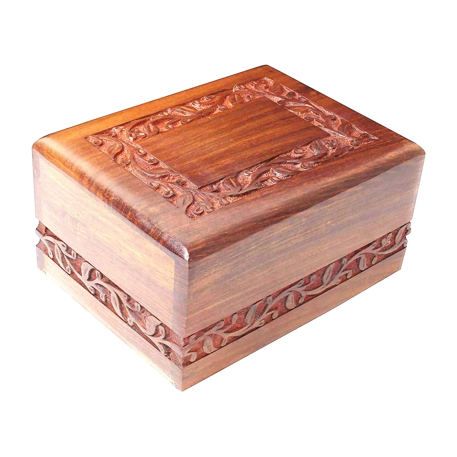 Деревянная урна для кремации, урна из розового дерева для взрослых, урна для кремации, погребальная урна для кремации, ручная работа, урна для загибания