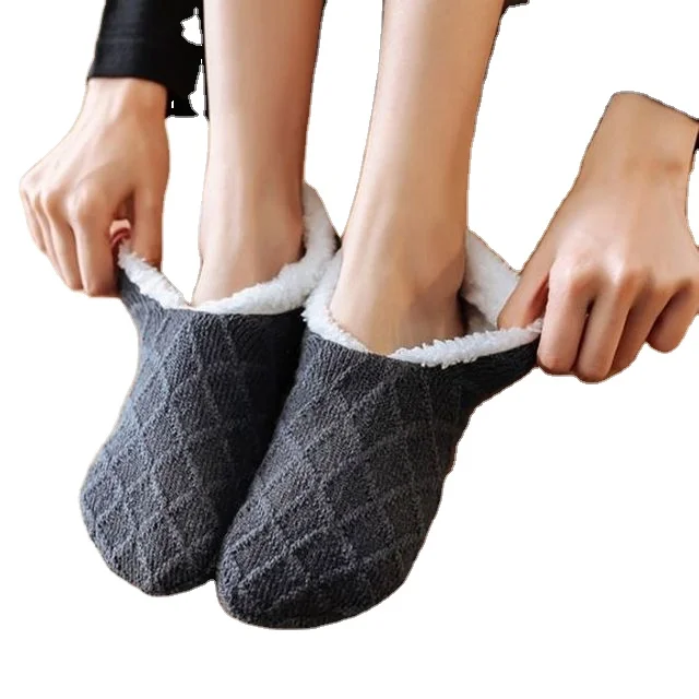 Korean Women Fake Sox Ankle Socks Fleece Sleep Fashion Socks Overshoes