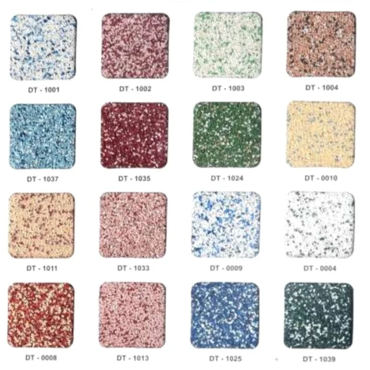 Water Proof Interior Wall Texture Color Granular Sand for Water Based Acrylic Resin Sand Used Direct Apply