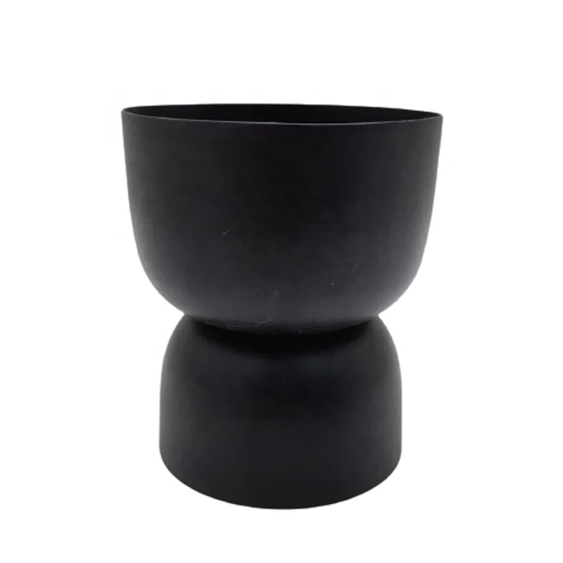 Элегантный подсвечник для Хэллоуина декоративный железный металлический трюков или лакомства матового черного цвета