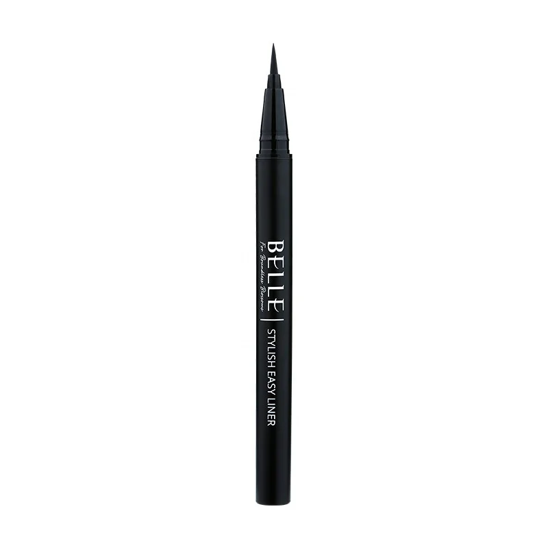 Belle Stylish eye liner for eyelash extensions made in Korea brush-pen type Matte Black No tar No pigmentation