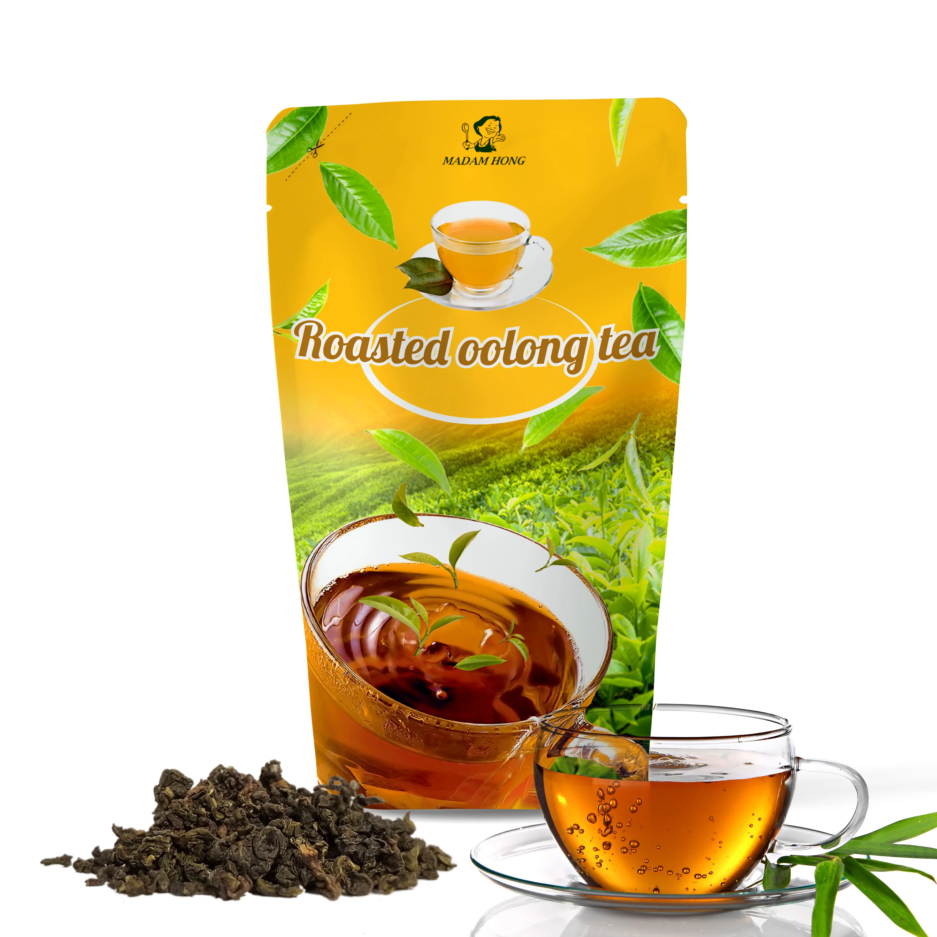 Darjeeling black tea leaves