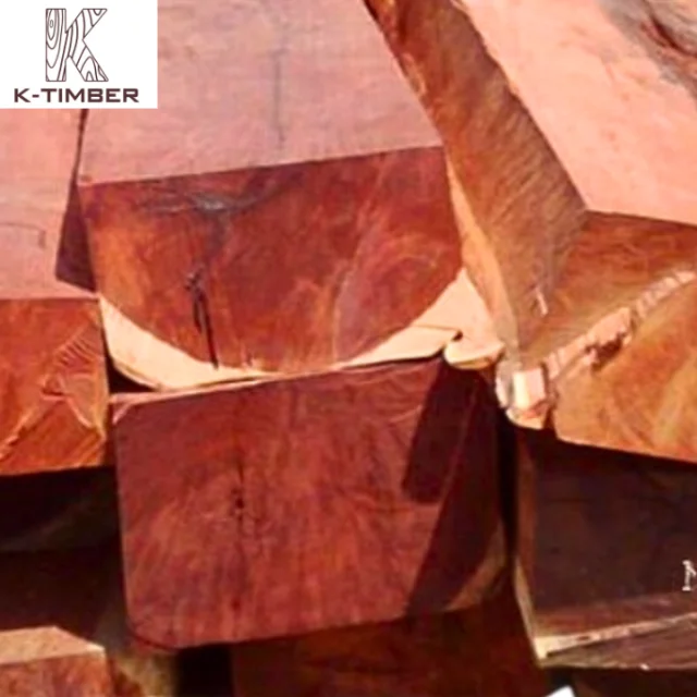 KTIMBER African Supplier Padouck Sawlog Natural Wood Hard Wood Raw Materials African Oak Wood Construction Building