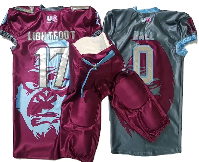 Wholesale custom american football uniform High Quality American football wear American Football Club JERSEY