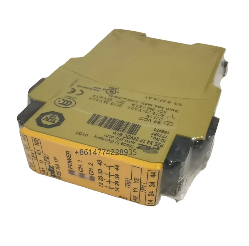 Original PZE X4.1P 24VDC 4n/o Safety Relays 777587