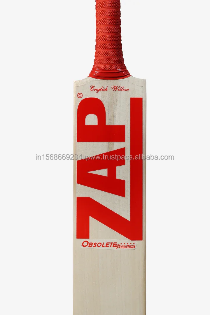 Best In Class Easy Hand Grip ZAP Vintage Obsolete Premium 5 Star English Willow Bat for Professionals Cricketing Use from India