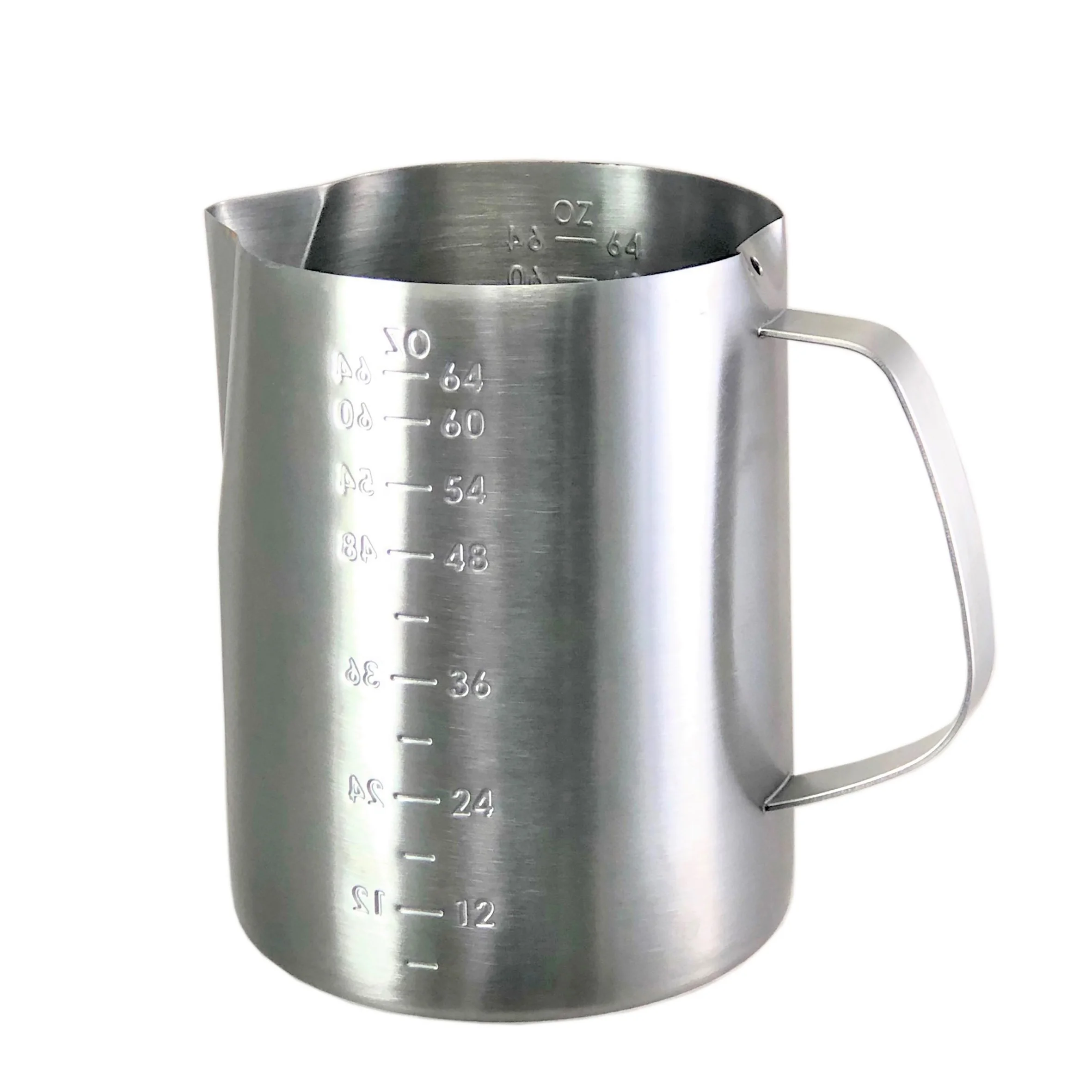600ml / 1000ml / 1500ml / 2000ml Stainless steel measuring jug measuring coffee Latte Frothing Pitcher 20oz 32 50 64 ounce