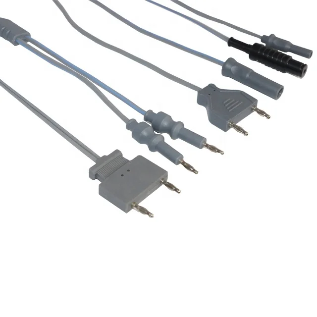 Premium Quality 2023 Electro Surgical Electrosurgery Instruments Diathermy Standard Plug Fitting Bipolar Cable
