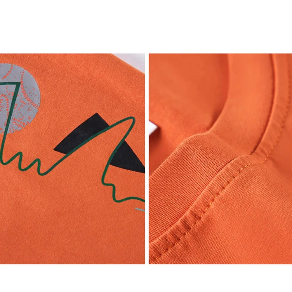  Хлопковые футболки с короткими рукавами и круглым вырезом OEM нестандартной конструкции логотип Женская Повседневная хлопчатобумажная футболка рисунком