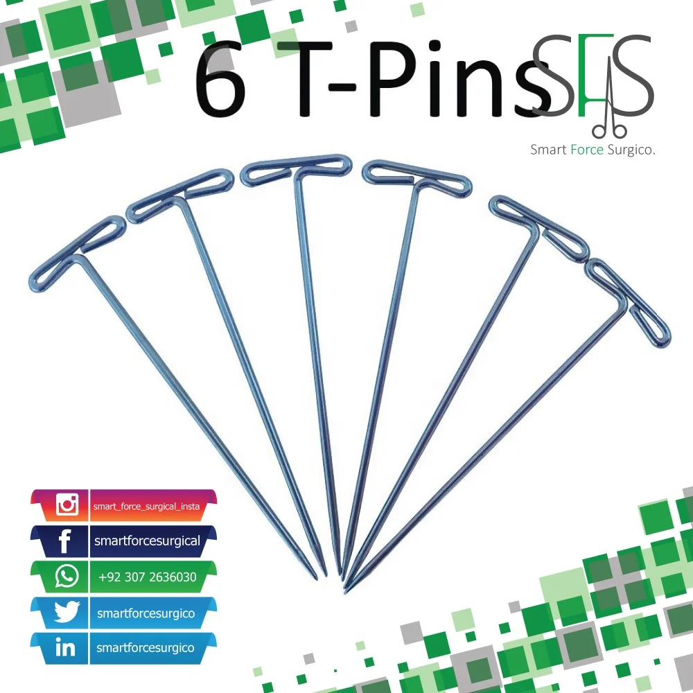 Advanced 2021 Student Dissection Dissecting Kit 6 T Pins Biology & Anatomy tools Medical Student Surgical Instruments Set Kit