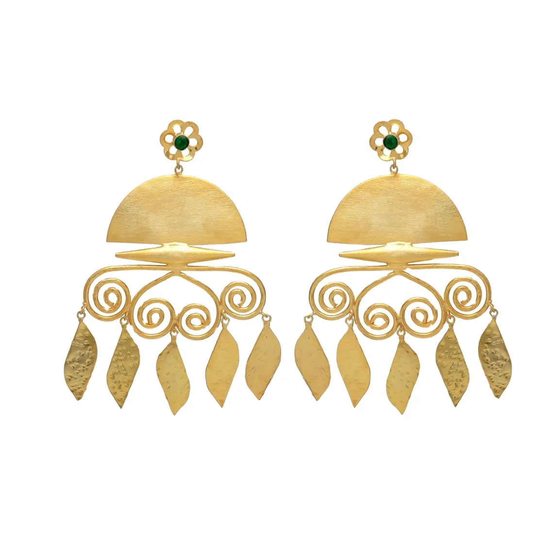 Длинные серьги в стиле Jhumka с обычной индийской сережкой для женщин и девочек