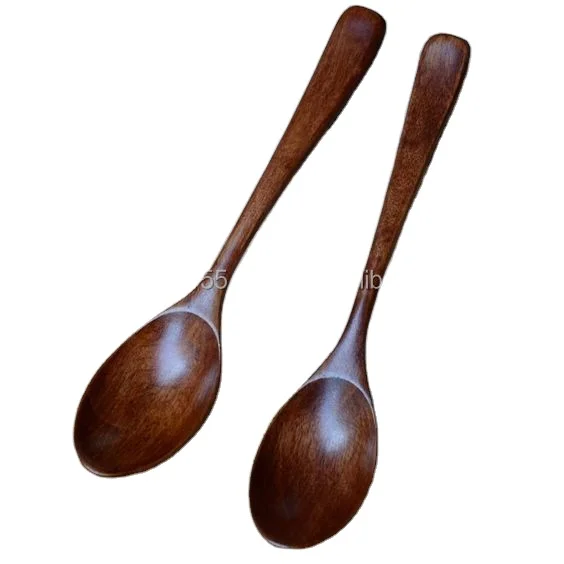 New Arrivals Wooden Spoon Sets Wooden Craft  Woods Dinner Spoon For Restaurant and Hotel