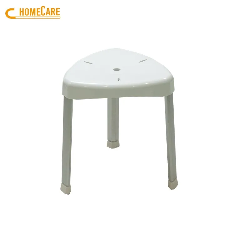S size Aluminum corner hospital shower chair for the elderly