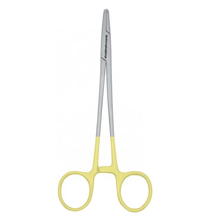 Профессиональный держатель для игл Mayo Hegar из нержавеющей стали с атласным покрытием