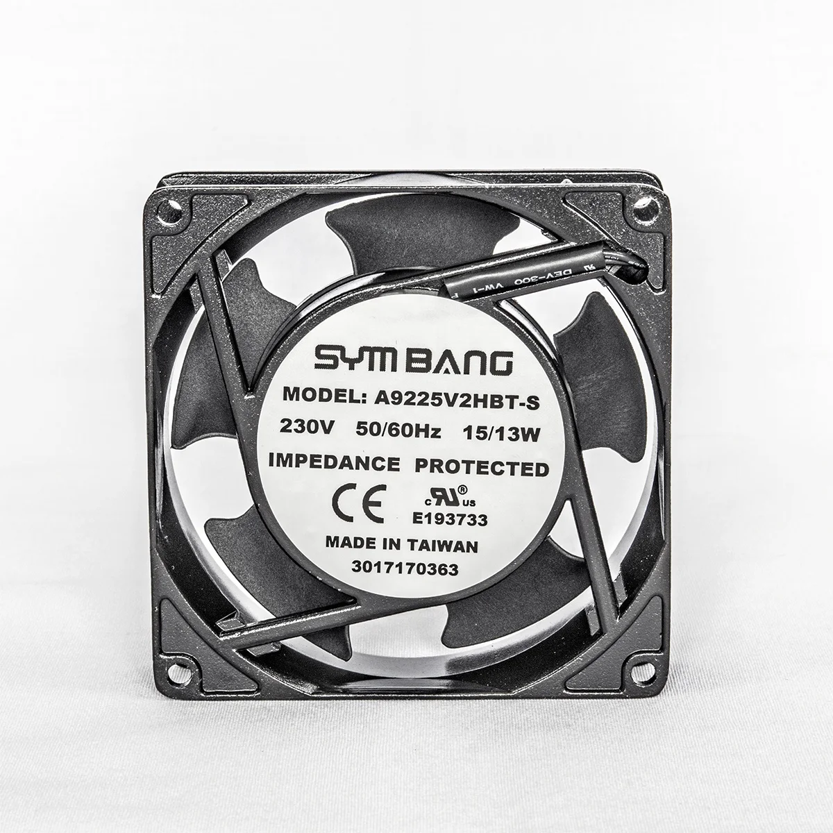 A9225-S 92x92x25mm 24V 115V 230V AC Axial Fan