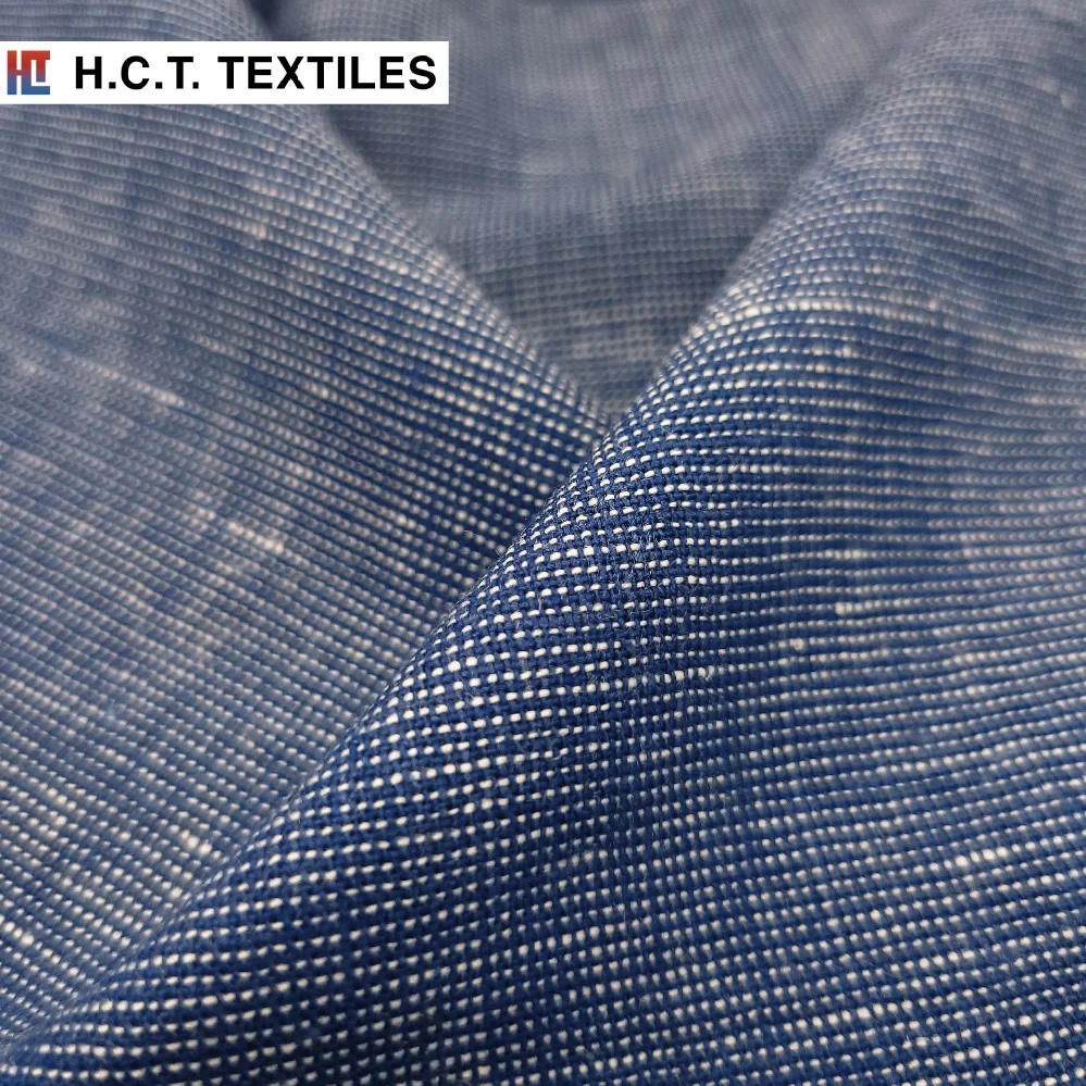 End on end soft Neo Semi-Solid 195g  rayon linen fabric natural