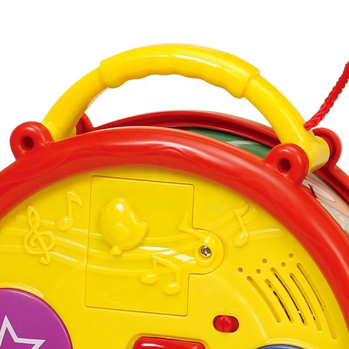 Creative Drum Toy Instrument Musical Toy for Baby Electronic Unisex ABS  educational Toy Birthday Gift for Girl Boy