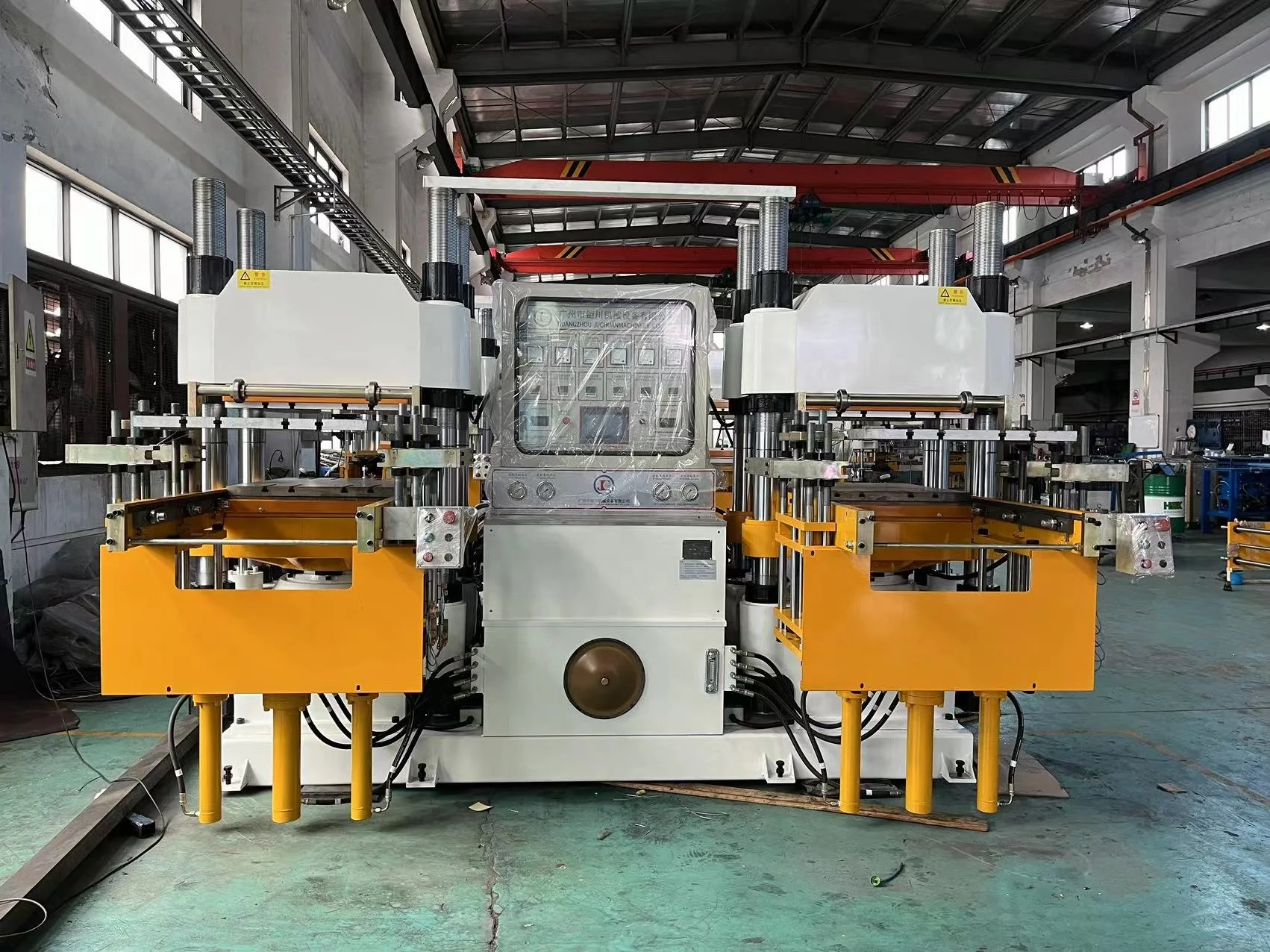 Rubber Stoppers Making Machine / Hydraulic Hot Press Vulcanizing Machine for making Rubber Stoppers