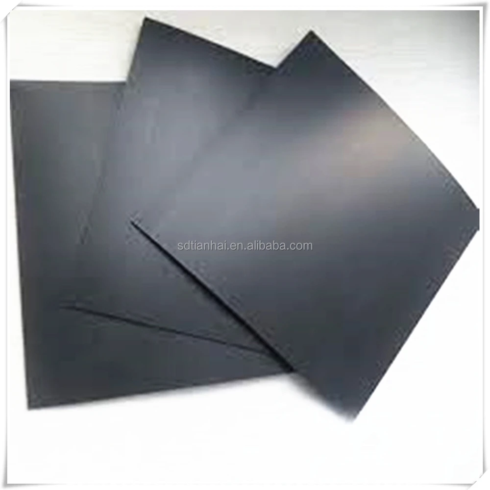 Высококачественный 100% натуральный материал ASTM GM13 0 5 мм 75 1 2 3 черный HDPE геомембрана для резервуаров
