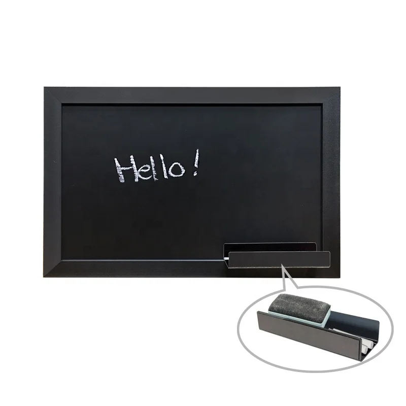 Customized Plastic Frame Chalk Board For Magnetic Message  Board