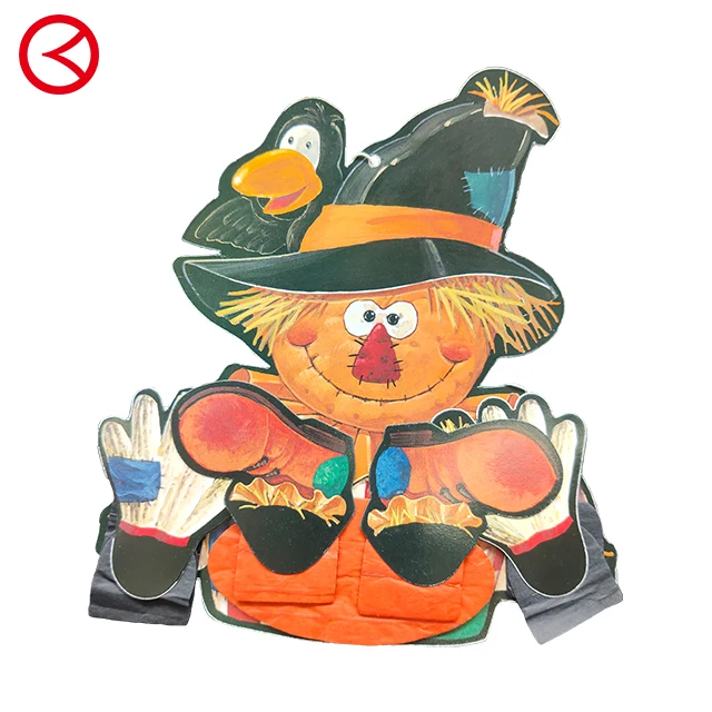 Halloween prop paper scarecrow CE-6671