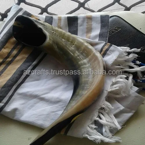  Ram Shofar из Израиля 14-16 дюймов: Кошерный без запаха ОЗУ рог-Гладкий мундштук для легкого