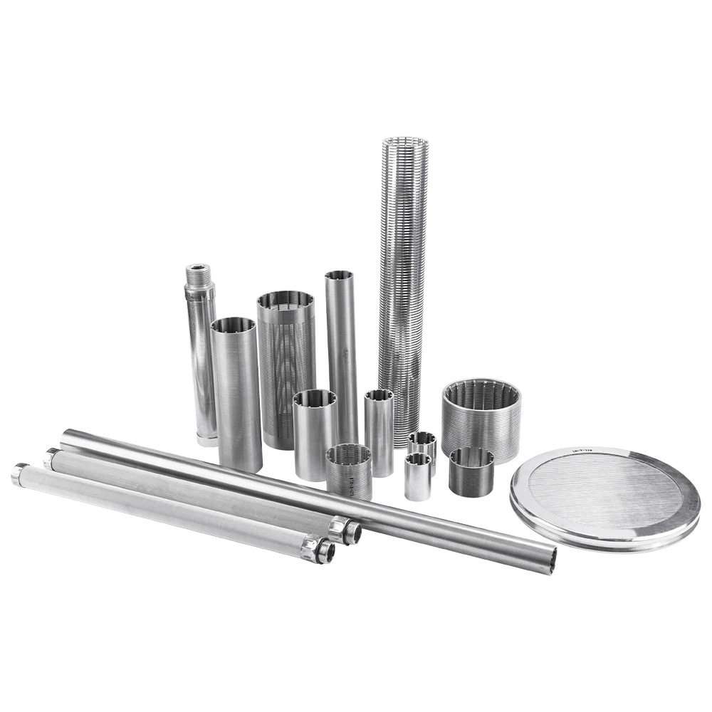 LIANDA metal catalyst production weaving wire mesh Filter media 304 ss waste treatment johnson screen tube filter