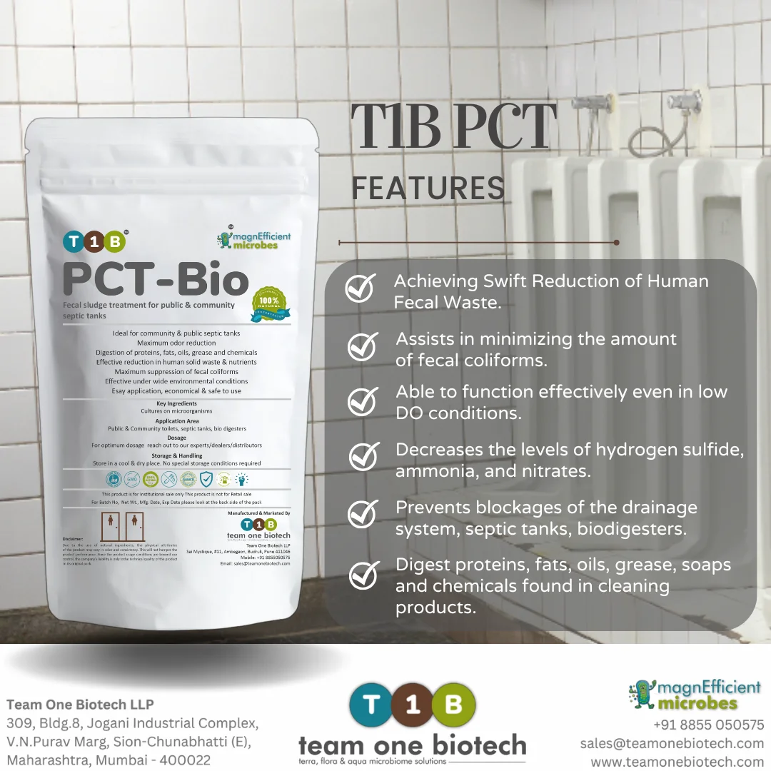 Bioculture for Sustainable Sanitation Solutions